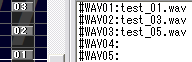 #WAV01 test_01.wav, #WAV02 test_03.wav, #WAV03 test_05.wav